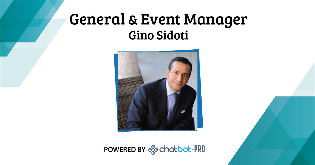 ChatBot - General & Event Manager Gino Sidoti - Messina